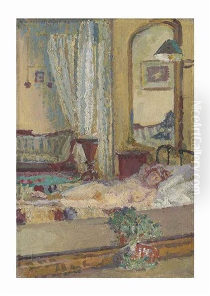 Female Nude In An Interior - view 1