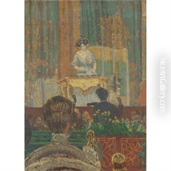 The Music Hall (lady With A Dulcimer) - view 1