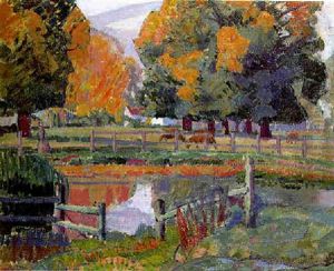 Autumn, Richmond Park by Spencer Frederick Gore
