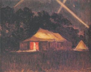 R.a.m.c Medical Camp At Bury St. Edmunds by William Crampton Gore