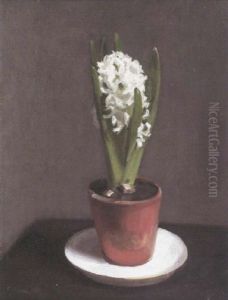 Hyacinth In A Pot by William Crampton Gore