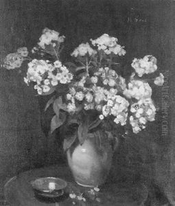 Bouquet Sur Un Gueridon