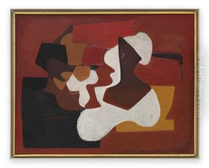 Dutch Peasant Women Laying Clothes Out To Dry by Arshile Gorky