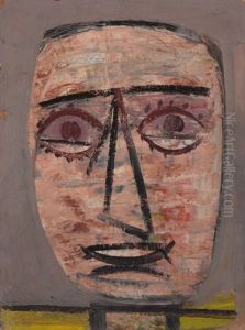 Untitled (head) by Arshile Gorky