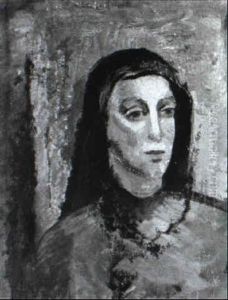 Portrait (artist's Mother?) by Arshile Gorky
