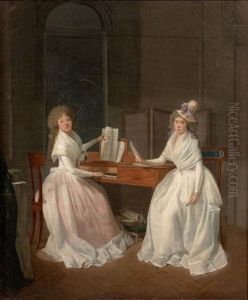 La Lecon De Musique by Henri Nicolas Van Gorp