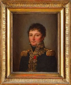 Portrait Du General Jean Pierre Baron Baillod, En Uniforme De General De Brigade, Portant L"etoile De La Legion D"honneur