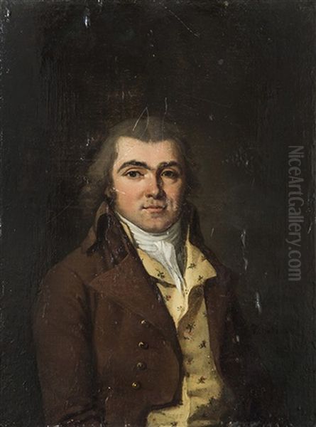 Portrait D'homme Au Gilet Jaune - view 1