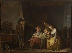 Scenes De Vie De Famille (pair)