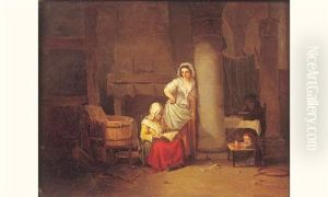 La Lecture Dans Un Interieur Paysan