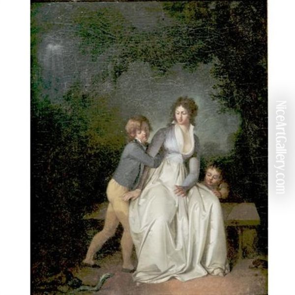 Mother And Her Sons - view 1