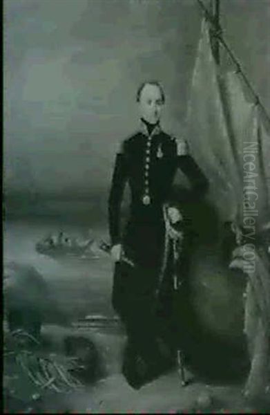Portrait De Jeune Femme Et D'un Jeune Garcon - view 1
