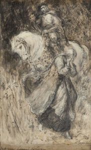 "dab Albo Barani Kozuszek", Illustration For "fairy Tales" By Kazimierz Glinski by Konstanty Gorski (Gorski)