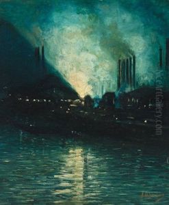 Pittsburgh Steel Mills, Evening