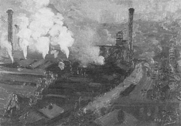 Industrial Pittsburgh Scene - view 1