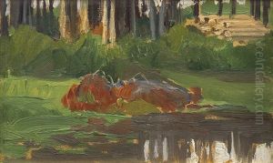 Poole In The Forest by Michael Gorstkin-Wywiorski