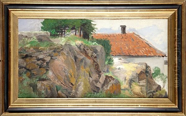 Czerwony Dach Za Skalami - view 1