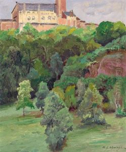 Kirche Auf Gruner Anhohe by Michael Gorstkin-Wywiorski