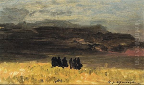 Abendstimmung In Orange - view 1
