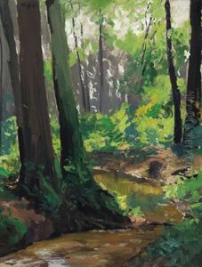 Waldbach by Michael Gorstkin-Wywiorski