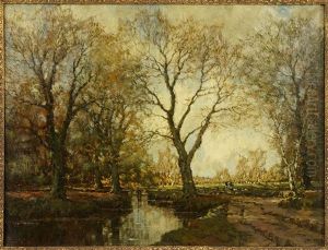 Riverscape With Cows