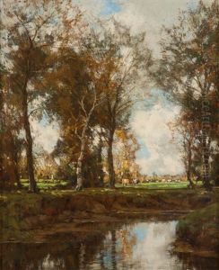Landscape With Stream Landscape With Stream