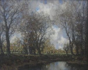 Cattle At Water's Edge