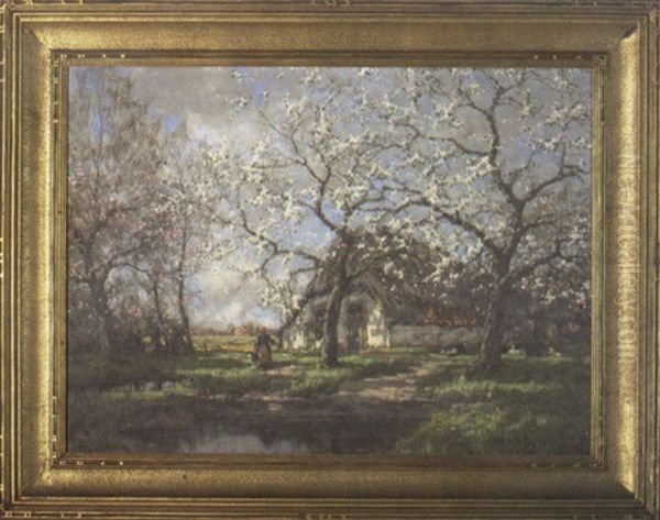 Cottage In Springtime - view 1