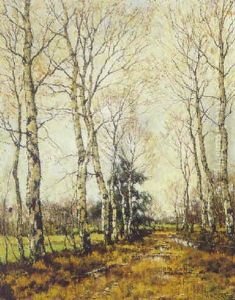 Birch Trees by Arnold Marc Gorter