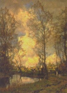 In The Meadows by Arnold Marc Gorter