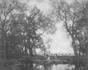 Cattle At The River's Edge