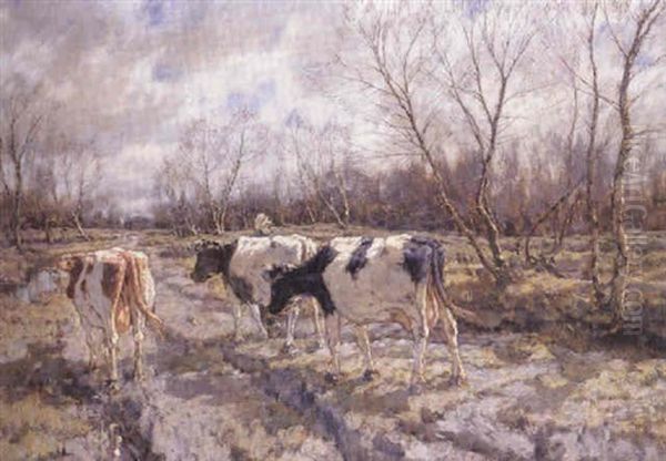 Leading The Cattle To Water - view 1