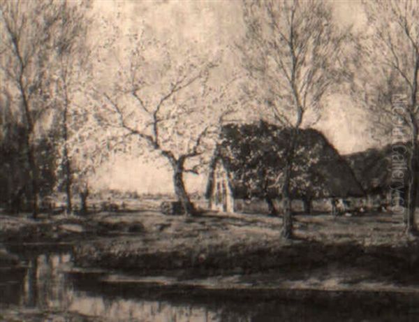 A Farmyard In Spring - view 1