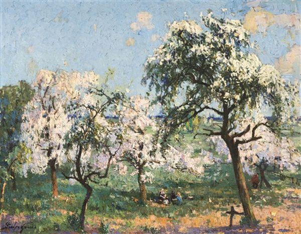The Flowering Orchard - view 1