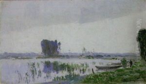 De Schelde Te Baasrode by Pieter Gorus