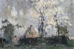 Lente Bij De Hoeve by Pieter Gorus