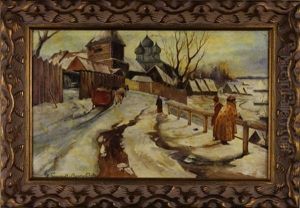 Painting by Ivan Silych (Silovich) Goryushkin-Sorokopudov