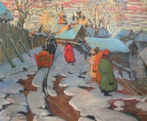 Traineau Dans La Neige