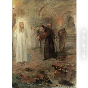 The Vision by Ivan Silych (Silovich) Goryushkin-Sorokopudov