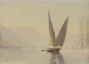 Barque Sur Le Leman