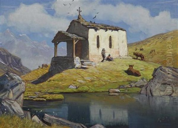 Dame Des Neiges, Chapelle Du Lac Noir - view 1