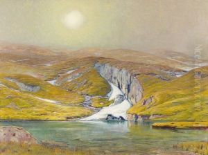 Bergsee Im Vorfruhling