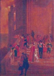 Steps Of The Cathedral by Jean Francois Gose