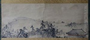 Landscape Sketch by Matsumura Goshun