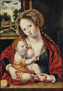 The Virgin And Child by Jan Gossaert