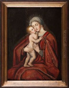 Madonne A L"enfant by Jan Gossaert