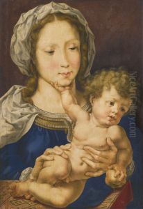 Virgin And Child by Jan Gossaert