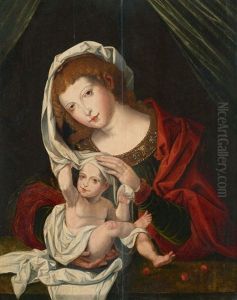 Madonna And Child by Jan Gossaert
