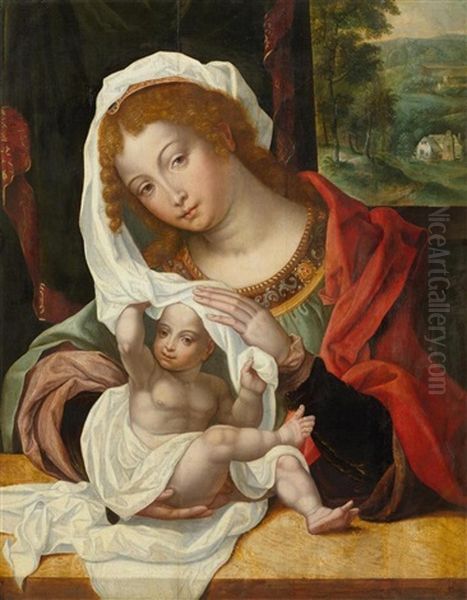 Virgin And Child - view 1