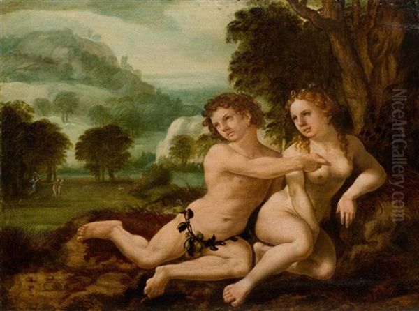 Adam Accuses Eve - view 1